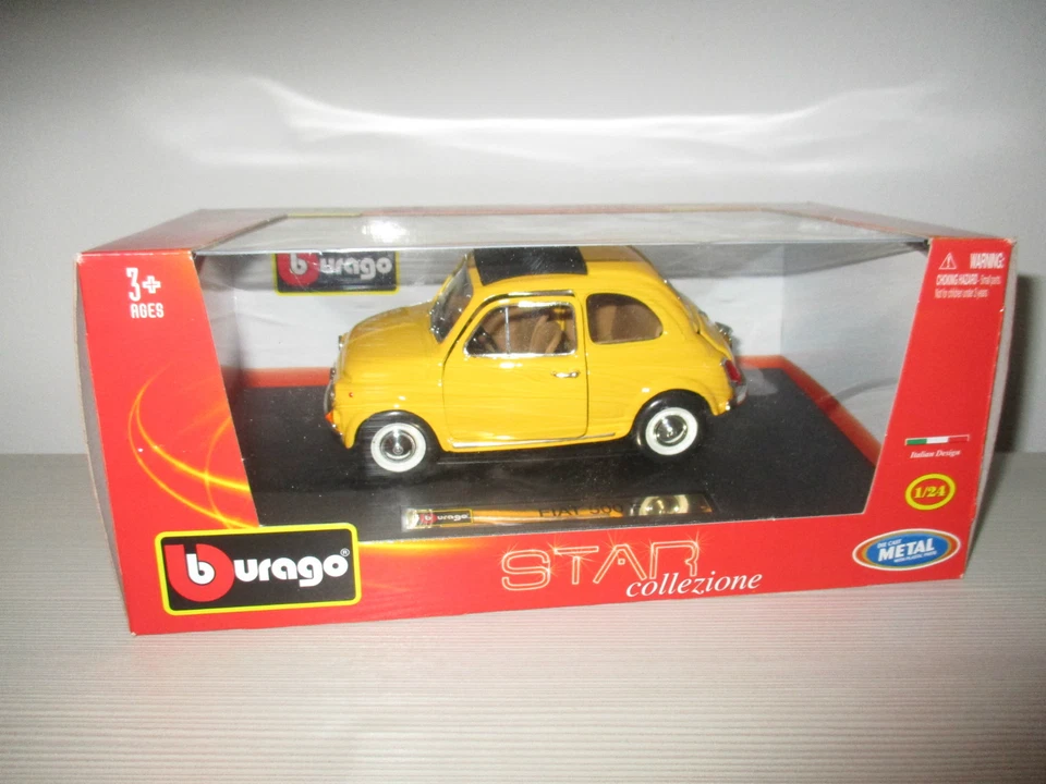FIAT 500 F BURAGO SCALA 1/24 - Immagine 1 di 1