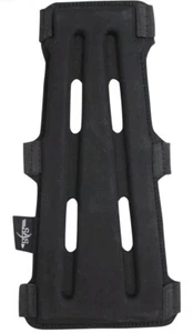 SAS 8" Black Armguard Archery Bow Range with 3-Strap Buckles (2) Per pack - Picture 1 of 4