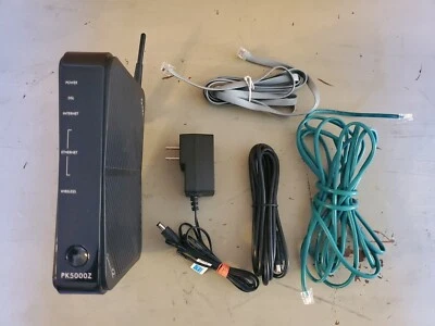 ZYXEL Qwest CenuryLink PK5000Z - ADSL2+, 2.4GHz b/g, Wireless 802.11 b/g/n Modem - Image 1 of 4