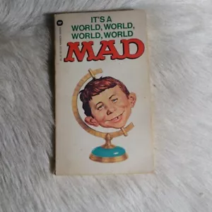 It's A World World World World Mad Vintage Mad Magazine Mad Book Humour 1975 - Picture 1 of 10