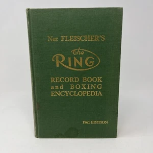 Nat Fleischer’s The Ring Record Book & Boxing Encyclopedia 1961 HC 20th Edition - Picture 1 of 11