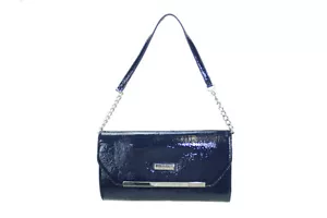 Marc Fisher New Cobalt Envelope Clutch OSFA $68 - Picture 1 of 5