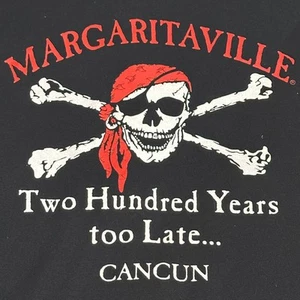 MARGARITAVILLE Unisex XL Hoodie Black Full Zip Hoodie Jacket Outdoors Casual - Picture 1 of 10