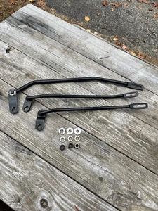 1965-68 OEM Ford Mustang Toploader 4 Spd Transmission Shift Linkage Rods + Keys - Picture 1 of 7
