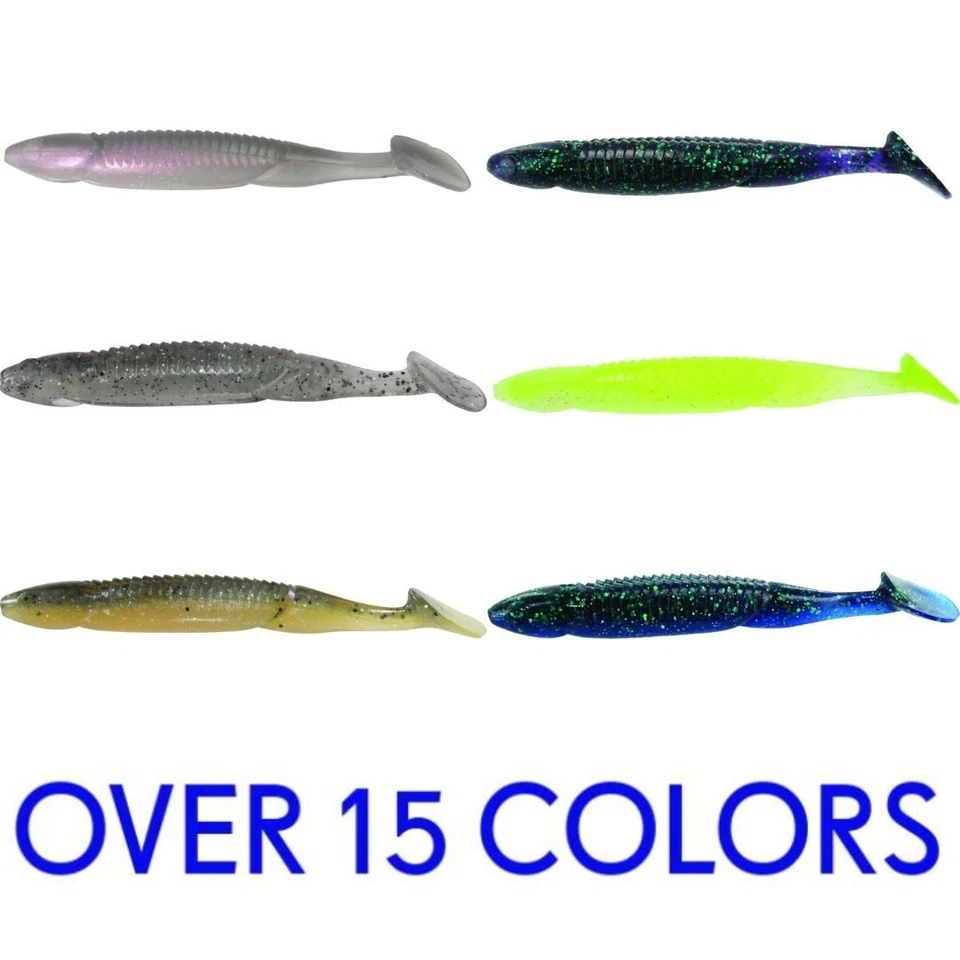 Рыболовная приманка Reaction Innovations Skinny Dipper 4,5 дюйма упаковка 7 шт. - Изображение 1 из 1