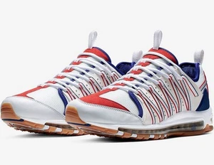 Nike x Clot Air Max 97 USA Haven 'White Royal' AO2134-101 Size 11.5 - Picture 1 of 11