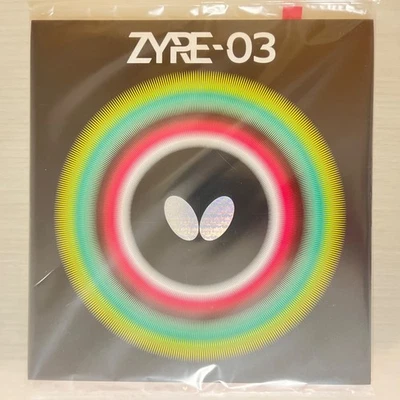 Butterfly Zyre-03 Red 2.7 mm 06140-006-0-027 Table Tennis Rubber - Image 1 of 2