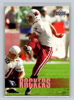 2006 Upper Deck #5 Neil Rackers Arizona Cardinals Football Card - Image 1 of 2