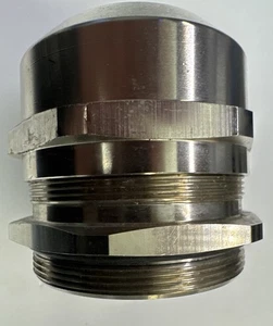 Stainless Wire Cord Gland Connection Connector Metric 1.875" 1-7/8" - Picture 1 of 7