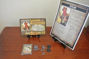 NEW Shadows of Brimstone Outlaw Hero Class Charater KICKSTARTER EXCLUSIVE - Picture 1 of 1