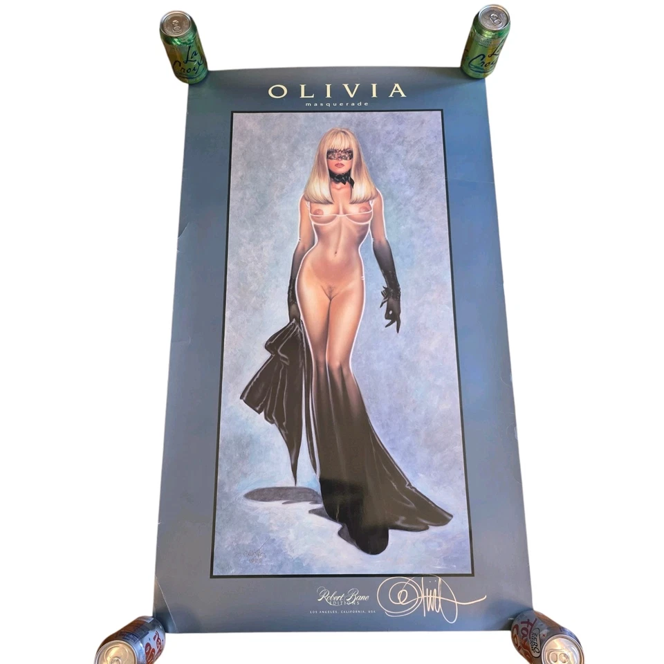 Mascarada artística firmada por Robert Bane Olivia De Berardinis 38x22 Foto 1 de 4