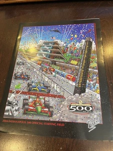 May 30, 2004 Indy 500 Foldout Starting Grid — Buddy Rice Wins - Picture 1 of 2