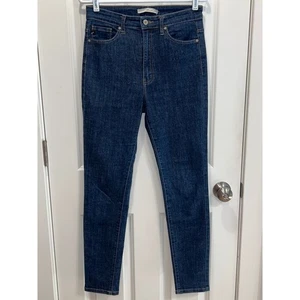 KanCan Womens Jeans Size 9/28 Dark Wash High Rise Skinny Denim Pants - Picture 1 of 3