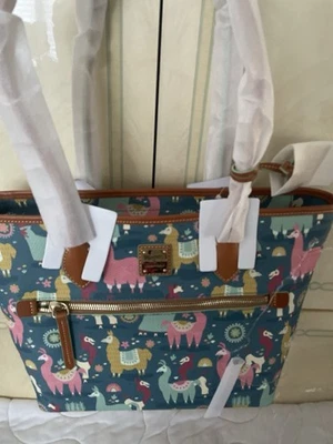 DISNEY Dooney & Bourke KUZCO TOTE BAG PURSE – THE EMPEROR'S NEW GROOVE NWT - Image 1 of 4