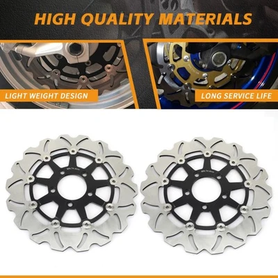 Front Brake Rotors for Suzuki SV 1000 S 2003-2007 2006 DL 650 V-STROM 2004-2007 - Image 1 of 4