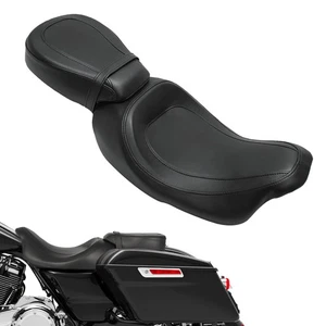 New Smooth Front Rear Seat Cushion For Harley Electra Glide Police FLHTP 2010-20 - Bild 1 von 10