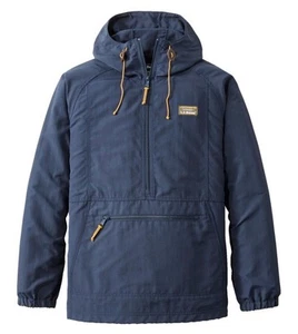 L.L.Bean Men's Mountain Classic Anorak Blue Size Large / Reg *see description* - Picture 1 of 13