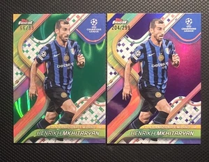 2024-25 Topps Finest UCC Henrikh Mkhitaryan /99 & /299, Inter Milan, Armenia - Picture 1 of 6