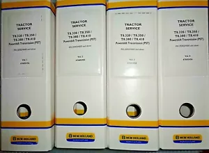 New Holland T8.320 T8.350 T8.380 T8.410 PST Tractor Service Manual NOS PIN 04800 - Picture 1 of 12
