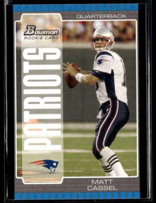 2005 Bowman Matt Cassel #222 RC New England Patriots - Image 1 of 2