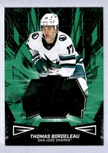 2022-23 SPx Finite Green Thomas Bordeleau Rookie /199 #F-47 San Jose Sharks