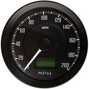 Smiths Classic GT40 Style Speedometer Electronic Programmable 0-200 MPH 100mm - Picture 1 of 1
