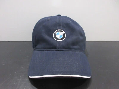 Gorra BMW Correa Trasera Azul Blanco Motorsport Carreras Coche de Carreras Ligero Para Hombre Foto 1 de 4