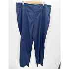 Ico Pants Adult 2XL Navy Blue Cargo Scrub Pant Elastic Waistband