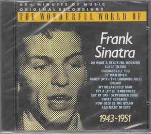 FRANK SINATRA - Wonderful World Of / Best Of Columbia Records 1943-51 NEW/SEALED - Picture 1 of 2