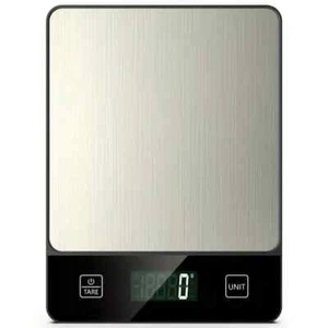 1 Precision Digital Kitchen Scale 10kg/22 lbs - Easy to clean stainless steel, s - Picture 1 of 8