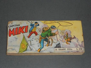 CAPITAN MIKI Raccoltina Scudo NR.75 originale anni 50 senza data SPILLATA - Imagen 1 de 1