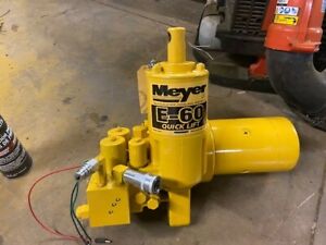 Meyer E60 Snow plow pump