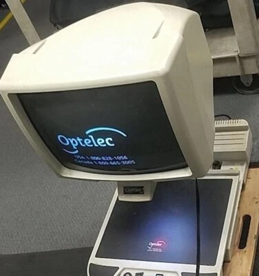 Optelec Clearview 300 17" CRT Low Vision Magnifier Viewer Model 7517M ref# 0523 - Image 1 of 3