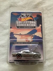 Hot Wheels - 37th Collectors Convention 2023 - 1968 Custom Plymouth Barracuda - Picture 1 of 6