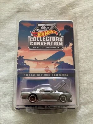 Hot Wheels - 37th Collectors Convention 2023 - 1968 Custom Plymouth Barracuda - Image 1 of 4