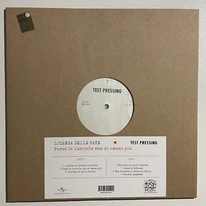 LOCANDA DELLE FATE🔹forse Le Lucciole Non Si Amano Più🔹vinile LP🔹TEST PRESSING - Imagen 1 de 2