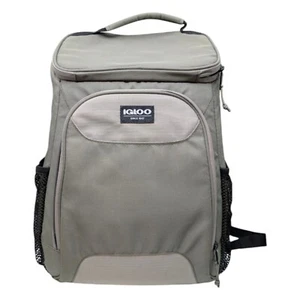 Igloo Topgrip Soft Sided Cooler Backpack Grey 24 Can 65921 16" - Picture 1 of 15