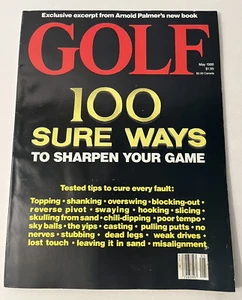 GOLF MAGAZINE MAY 1986 14150 VOL. 28 No. 5 100 SURE WAYS TO SHARPEN YOUR GAME - Picture 1 of 18