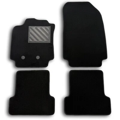 MTC AUTOMOTIVE Tappetini per Renault Clio III dal 2005-2011 , Antiscivolo, battitacco in gomma