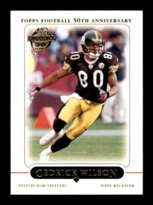 2005 Topps #110 Cedrick Wilson NM/NM+ Steelers 242437 - Image 1 of 2