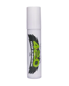 420 Odor Eliminator 1oz Spray – Smoke & Odor Removal – New Car, Vanilla, Green - Picture 1 of 3