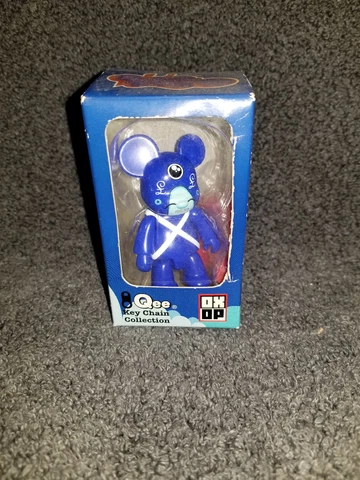 DALEK Currency Bear Qee 3" blue 2004 James Marshall Ox-Op Toy2r *FREE SHIPPING* Cover
