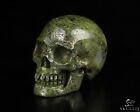 0.9" Pyrite Hand Carved Crystal Skull, Realistic, Crystal Healing