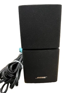 Bose Double Dual Cube Two Speakers Acoustimass Lifestyle Mountable Surround Spk - Picture 1 of 3