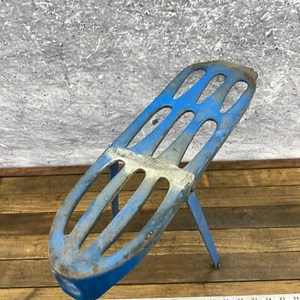Vintage 9 Slot Rear Rack Schwinn Balloon Tire Bike Blue Cruiser Spitfire 55 50s - Picture 1 of 17