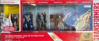 2014 Transformers Age Of Extinction Collection Optimus Prime (silver knight) - Image 1 of 4