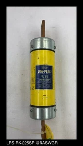 Cooper Bussmann LPS-RK-225SP Dual Element Time- Delay Fuse ~ Tested - Picture 1 of 2