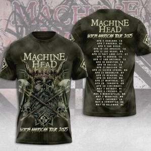 Machine Head North American Tour 2025 3D T-Shirt - Bild 1 von 4