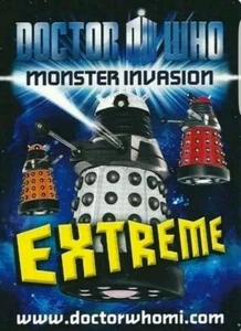 DOCTOR WHO MONSTER INVASION EXTREME RARE & SUPER RARE 3-D BUY 1 GET THREE FREE - Picture 1 of 1
