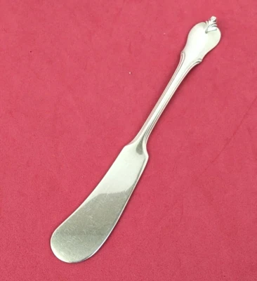 Распределитель масла Wallace Grand Colonial из чистого стерлингового серебра с плоской ручкой - Изображение 1 из 4